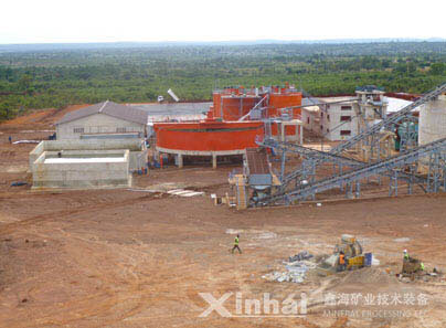 鑫海坦桑尼亚金矿选厂