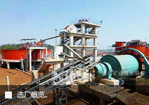 建设完成的选矿厂