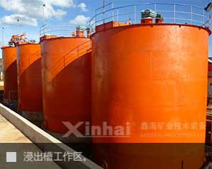 建设完成的选矿厂