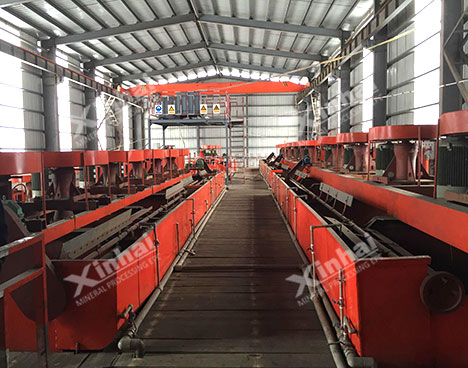 云南4400tpd铜矿选矿项目