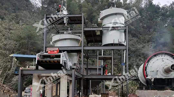 湖南800tpd石英砂选矿项目