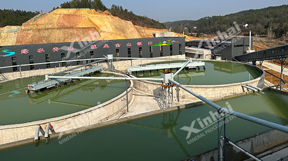 湖北2500tpd石英砂选矿项目