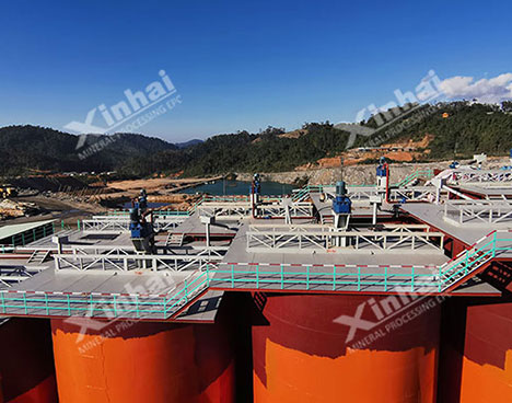 老挝2000tpd金矿选矿项目