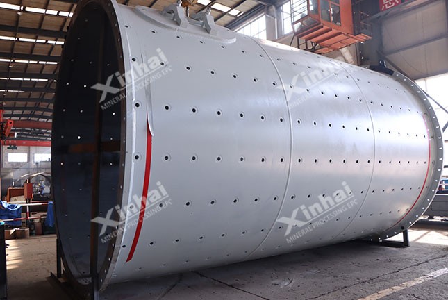 四川90万t/a锂辉石球磨机设备发货