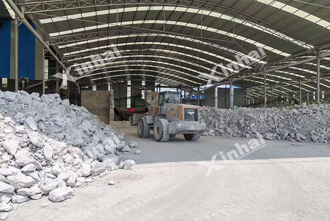 江西省50万t/a硅灰石采矿地下施工