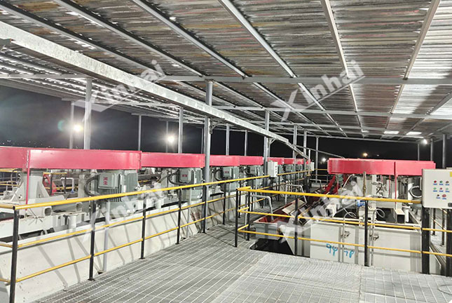 铬矿浮选机发货中