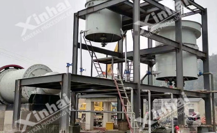 湖南800tpd石英砂选矿项目