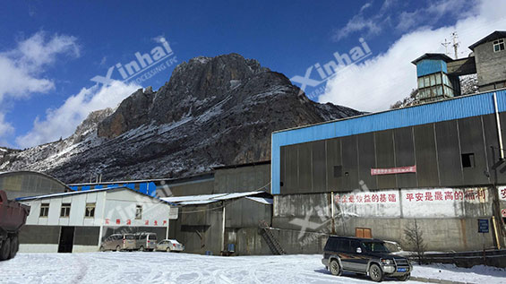 云南4400tpd铜矿项目现场