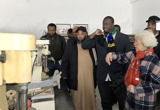 坦桑尼亚矿企代表参观鑫海矿业矿山研究院