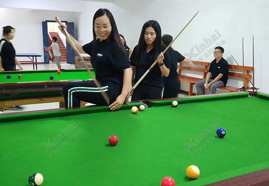 鑫海矿业北分团建台球组