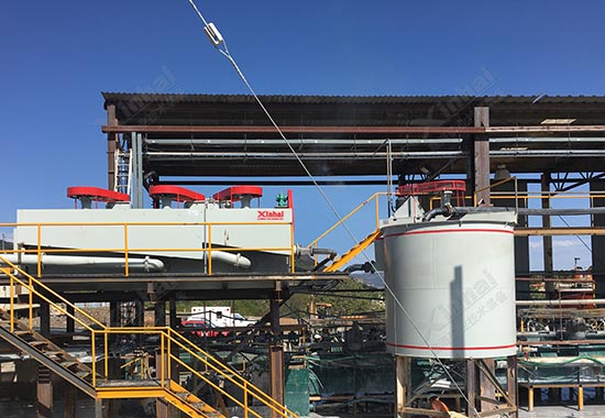 鑫海矿业铜铅锌金银多金属矿选矿