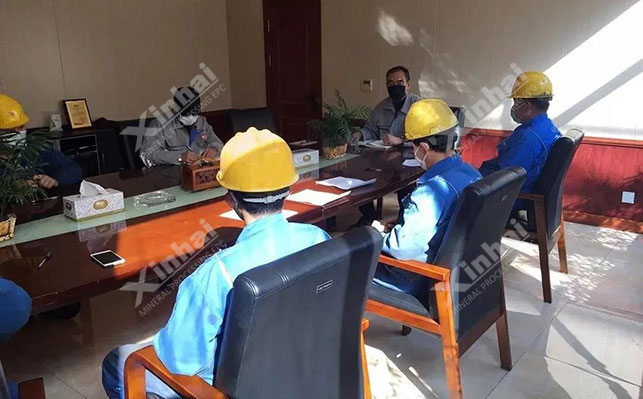 鑫海矿业防疫工作