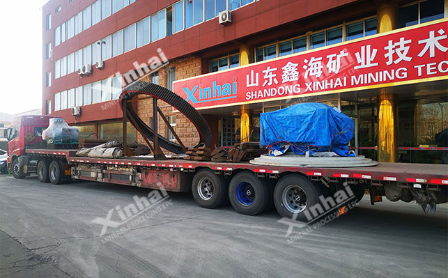 鑫海矿业2020上半年发货现场