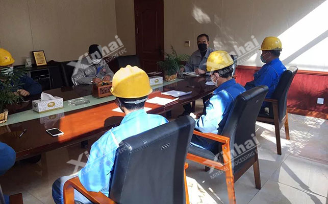 2月，安装调试团队准备前往项目所在地