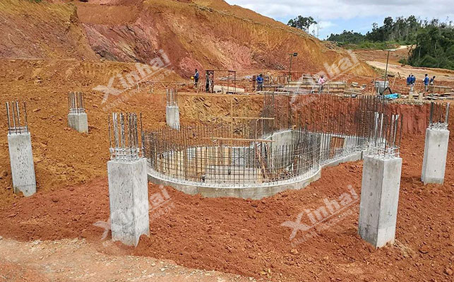 鑫海矿业选矿厂施工建设