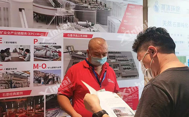 鑫海矿业锂电负极材料高峰论坛展位