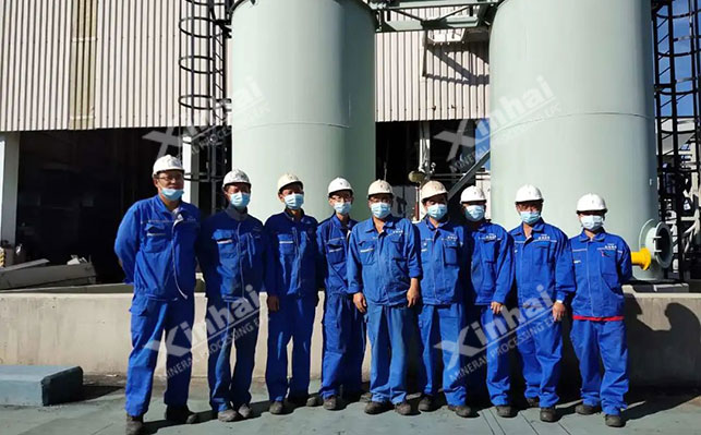 鑫海矿业南非安装调试团队