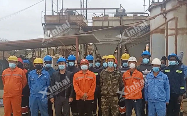 鑫海矿业津巴布韦安装调试团队