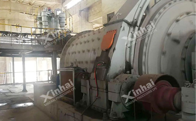 鑫海矿业河南金矿改造项目-球磨机磨矿