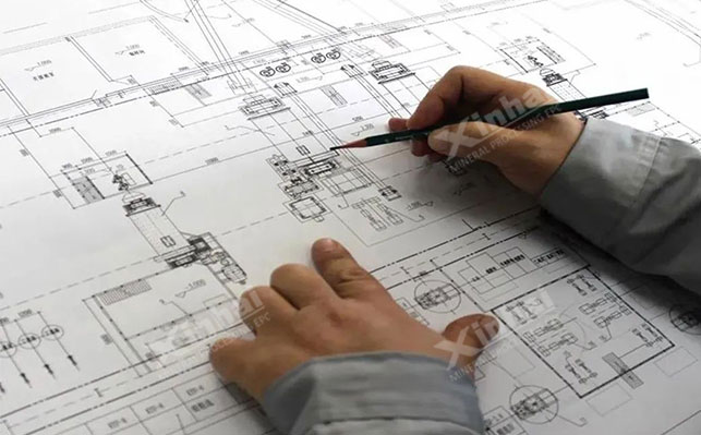 鑫海矿业选矿设计师绘图