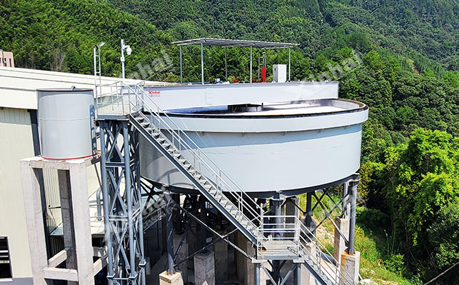 鑫海矿业浓缩机设备应用现场