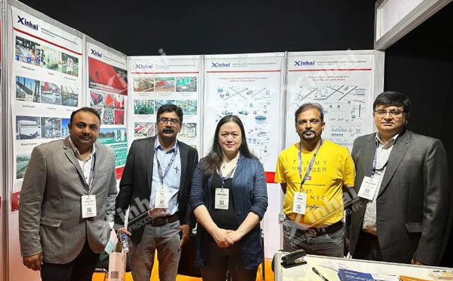 鑫海矿业亮相阿联酋迪拜矿业展览会