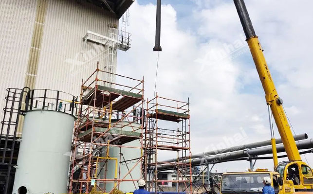 鑫海矿业土建施工与安装调试