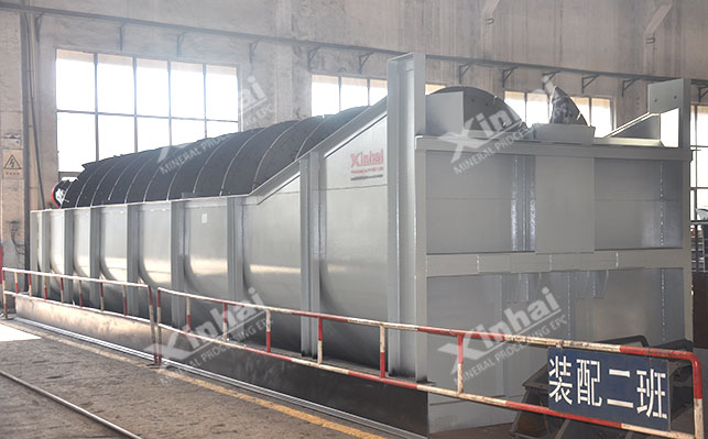 稀土矿用螺旋分级机设备