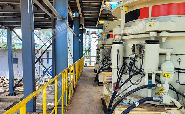 某金矿破碎+洗矿流程