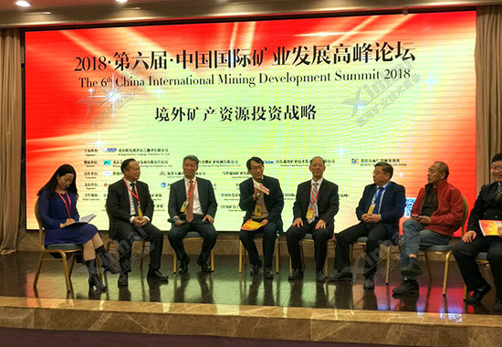 鑫海矿业董事长张云龙先生参加圆桌会议