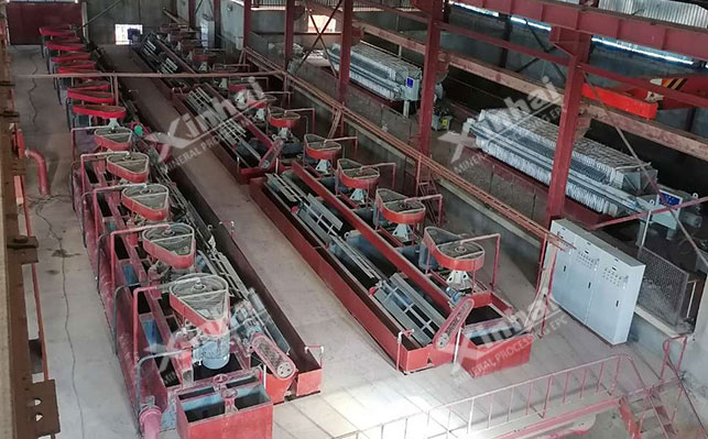 石英型萤石选矿