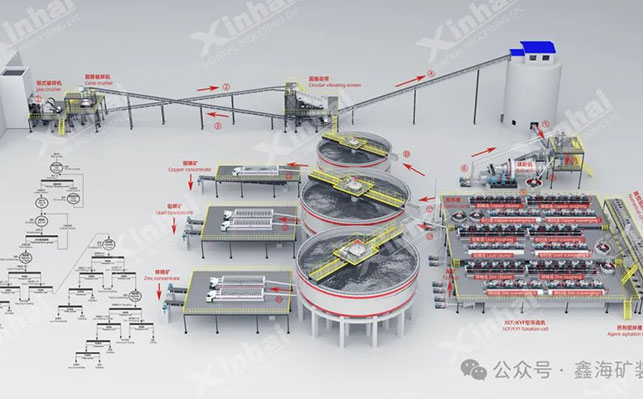 鑫海矿业定制化浮选工艺
