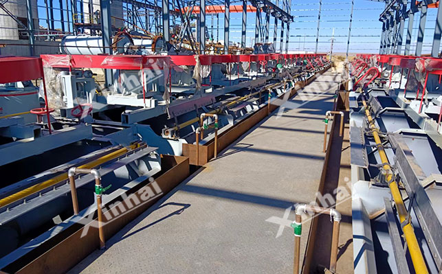 含氧酸盐类伴生萤石分离