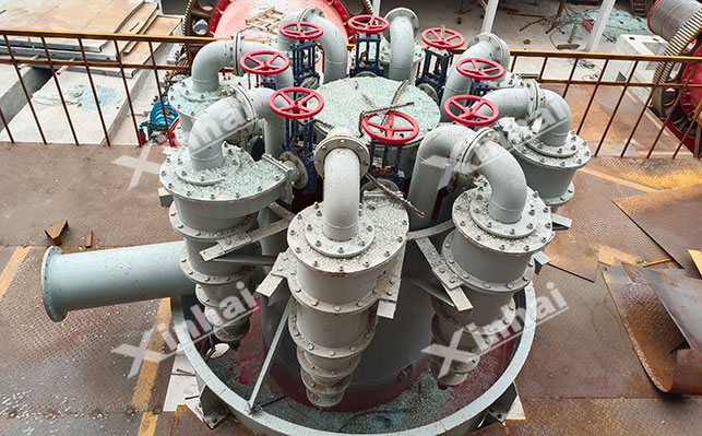 长石矿分级流程