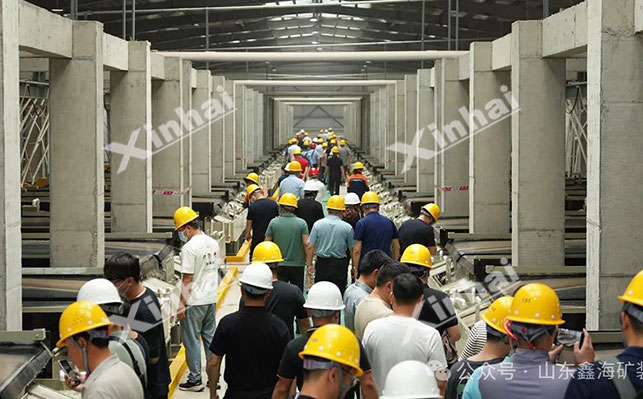 广西60万吨/年锆钛矿项目参观现场