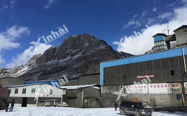 云南4400t/d铜矿选厂项目