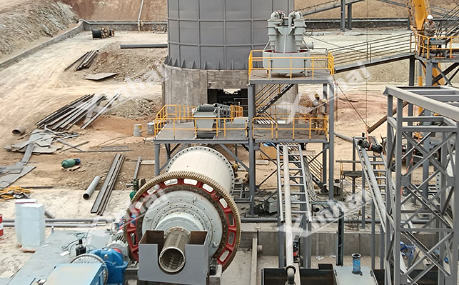 津巴布韦马辛戈1000tp/d金矿磨矿分级系统