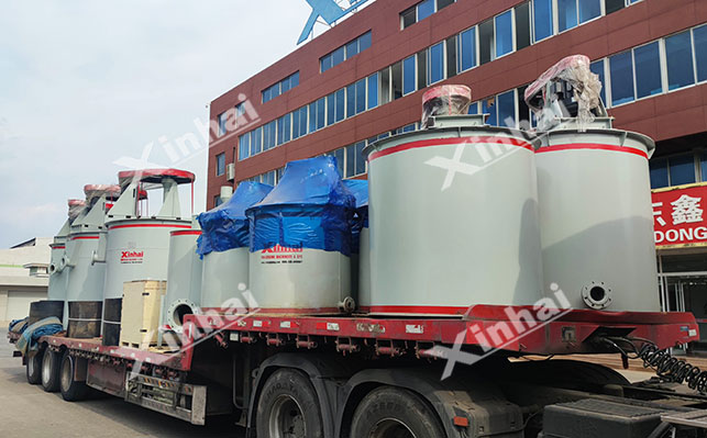 金矿搅拌氰化浸出设备