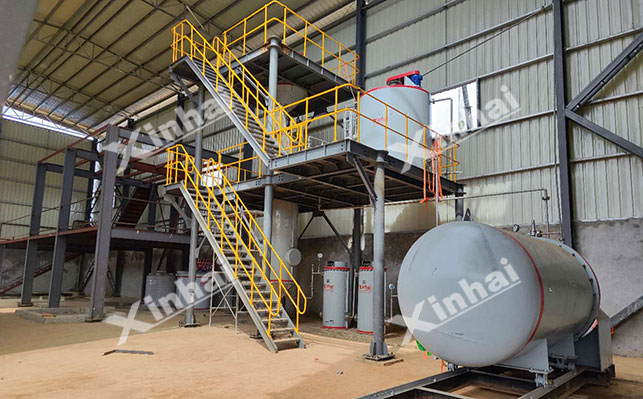 加纳500t/d金尾矿再选