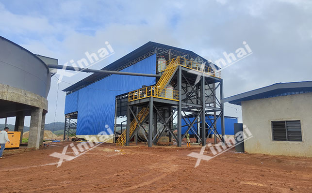 加纳500t/d金尾矿再选项目