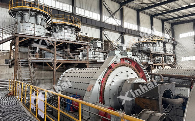 全泥氰化炭浆提金磨矿分级流程