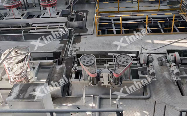 金矿浮选预处理