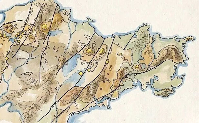 山东金矿主要产地