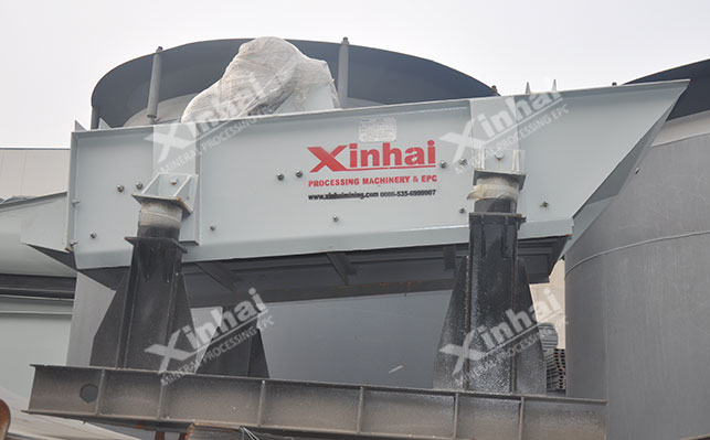 砂金洗矿工艺流程