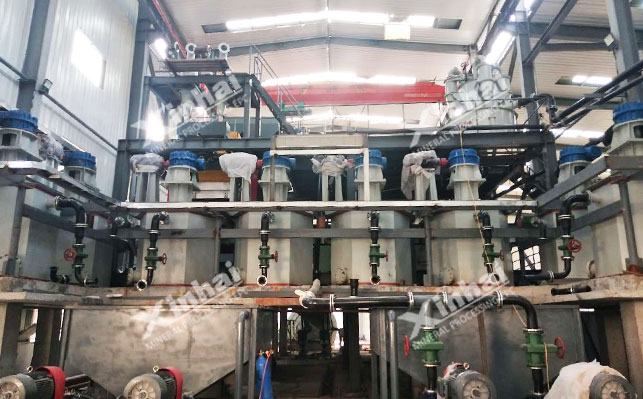 石英砂加药强力擦洗-分级脱泥-磁选技术