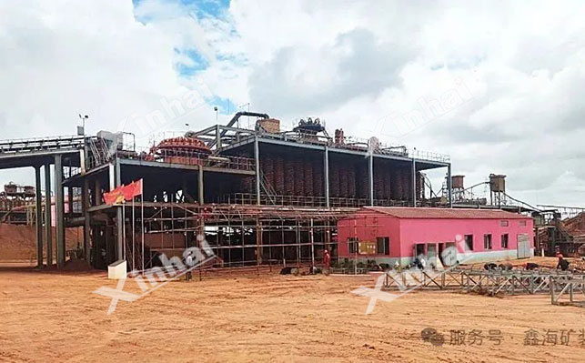 莫桑比克10000t/d重砂矿选厂项目