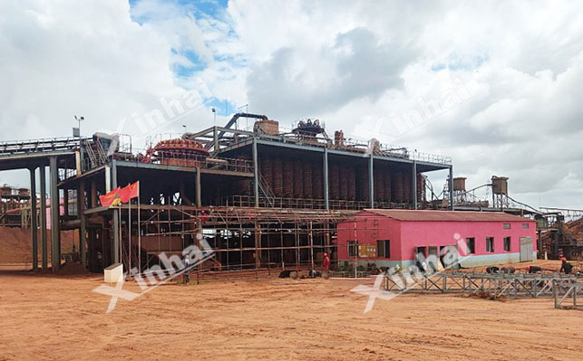 莫桑比克10000tpd重砂矿湿选生产线
