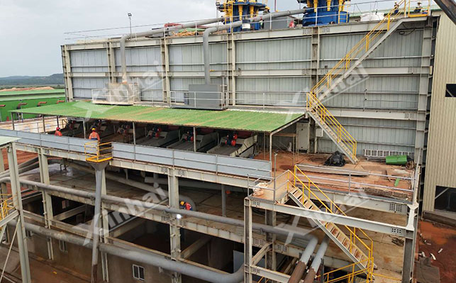 几内亚15000tpd重选+炭浆厂西区选厂