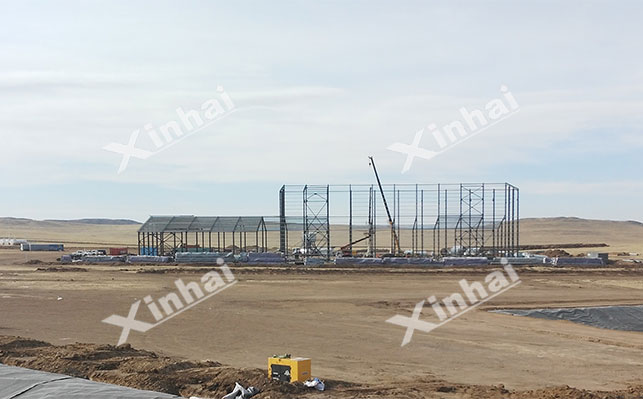 蒙古120万tpa金矿选矿项目