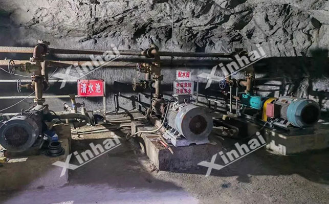 鑫海矿石施工井下施工作业